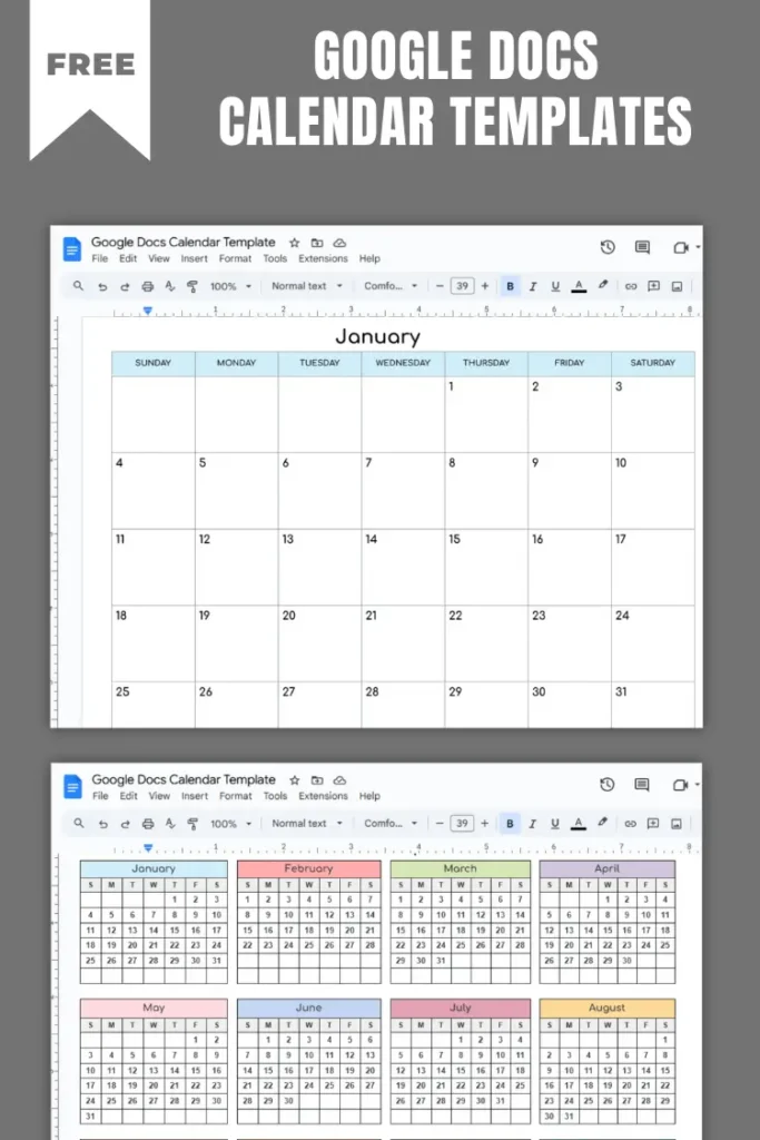 Free Printable Year Calendar 2024, 2025, 2026 With Holidays