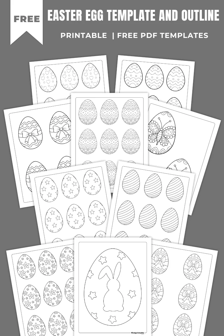 Easter Egg Templates