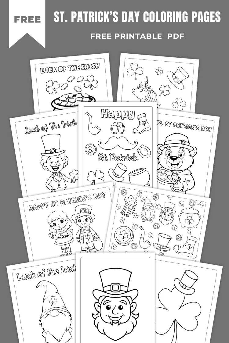 St. Patrick's Day Coloring Pages
