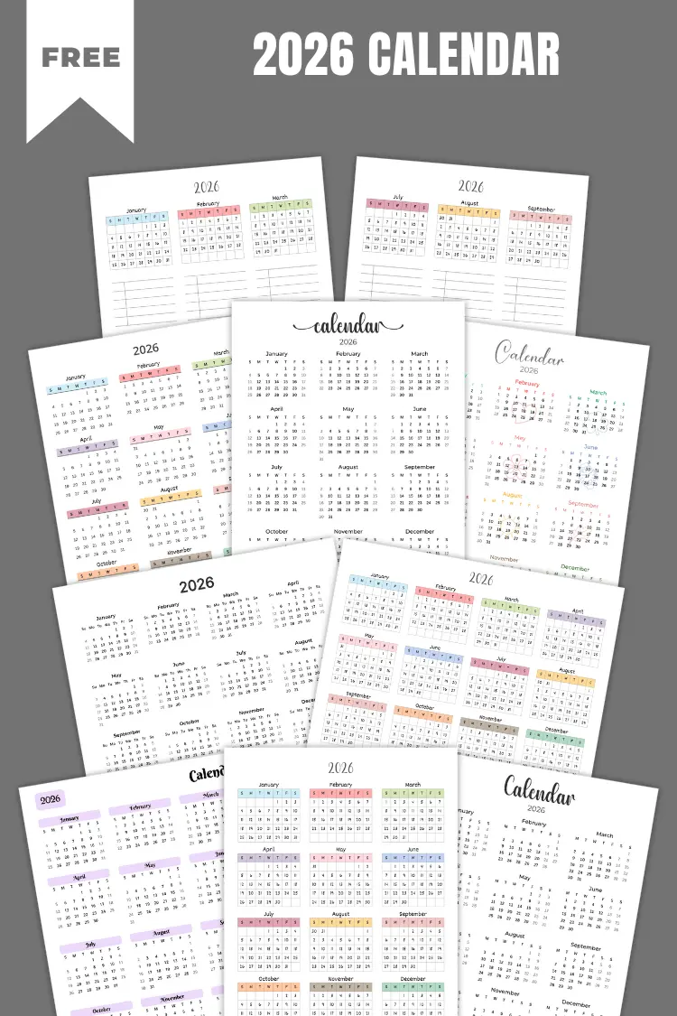2026 Calendars