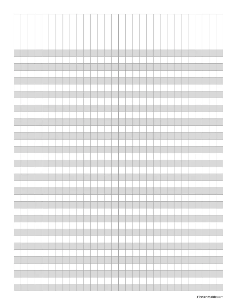 Printable Attendance Tracker Page 2