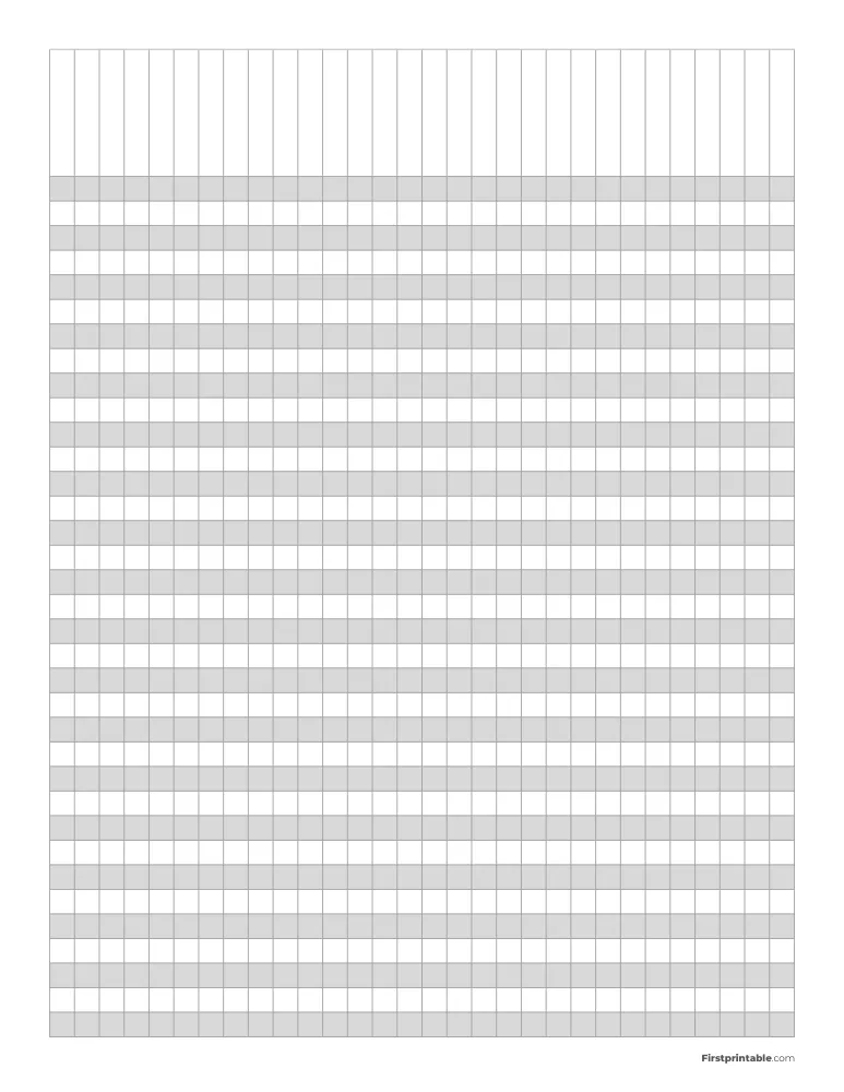 Printable Class Roster Page 2