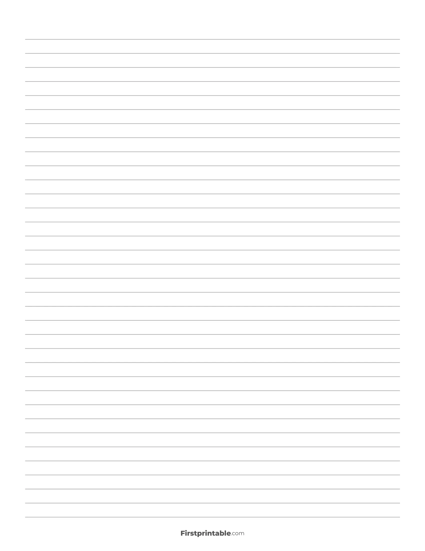 College Ruled Paper