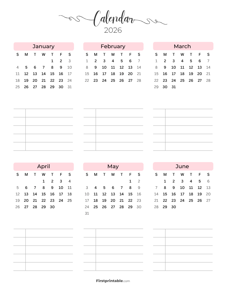 Yearly Planner 2026 (Page 1)